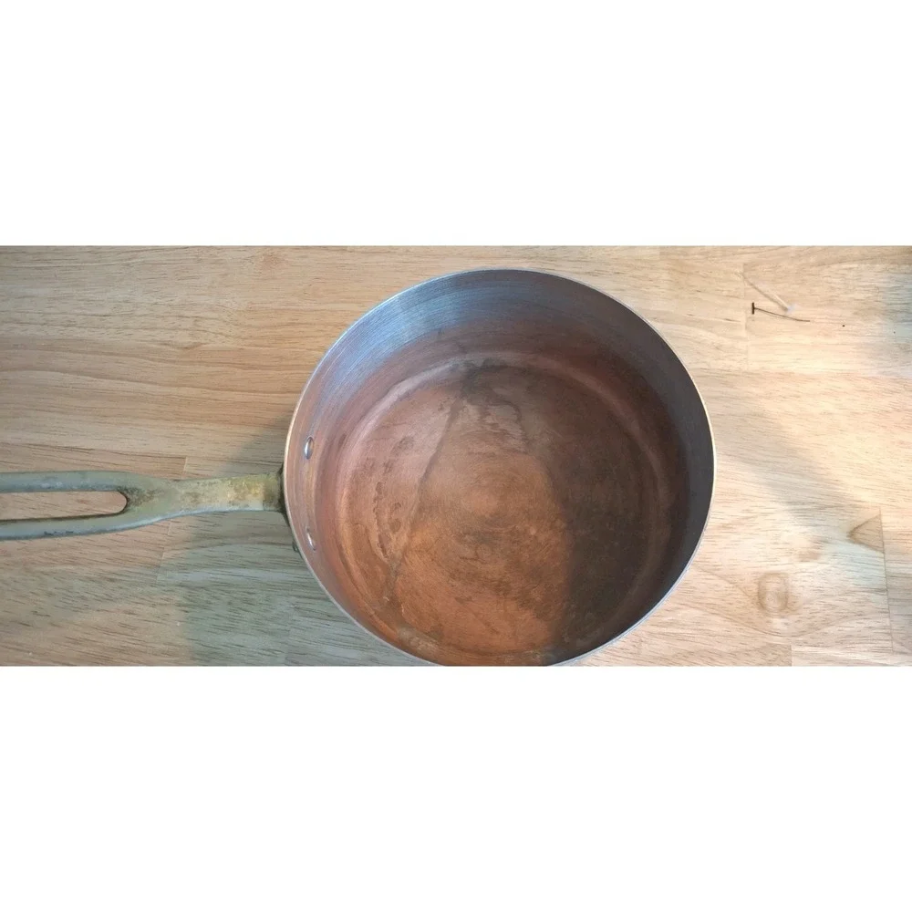 Vintage Copper Saucepan 6.5